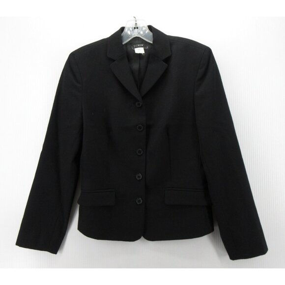 J.CREW Jackets & Blazers - VTG J Crew Blazer 4 Wool Jacket Coat Button Up Career Office Japan